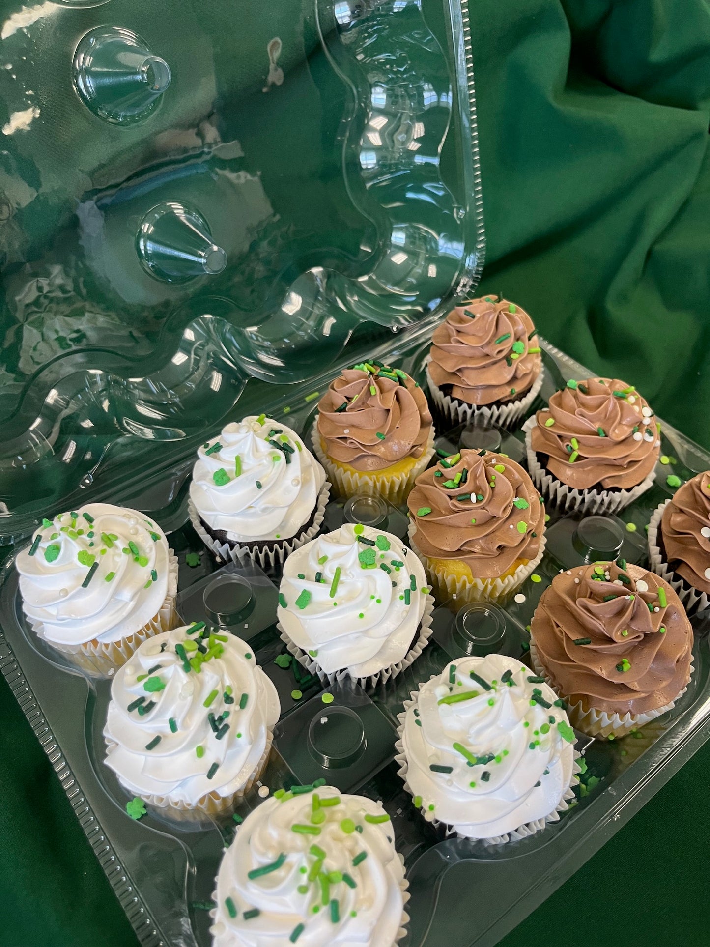 St Patrick's Day Cupcakes