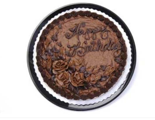 9" Decorated Brownie
