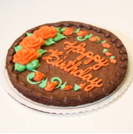 9" Decorated Brownie