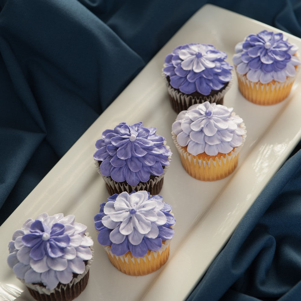 Cupcake Bouquet Hydrangea Cupcakes Tip Flower Cupcakes – MSU Bakers