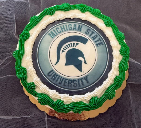 8 Inch Two-layer Custom Image Cake