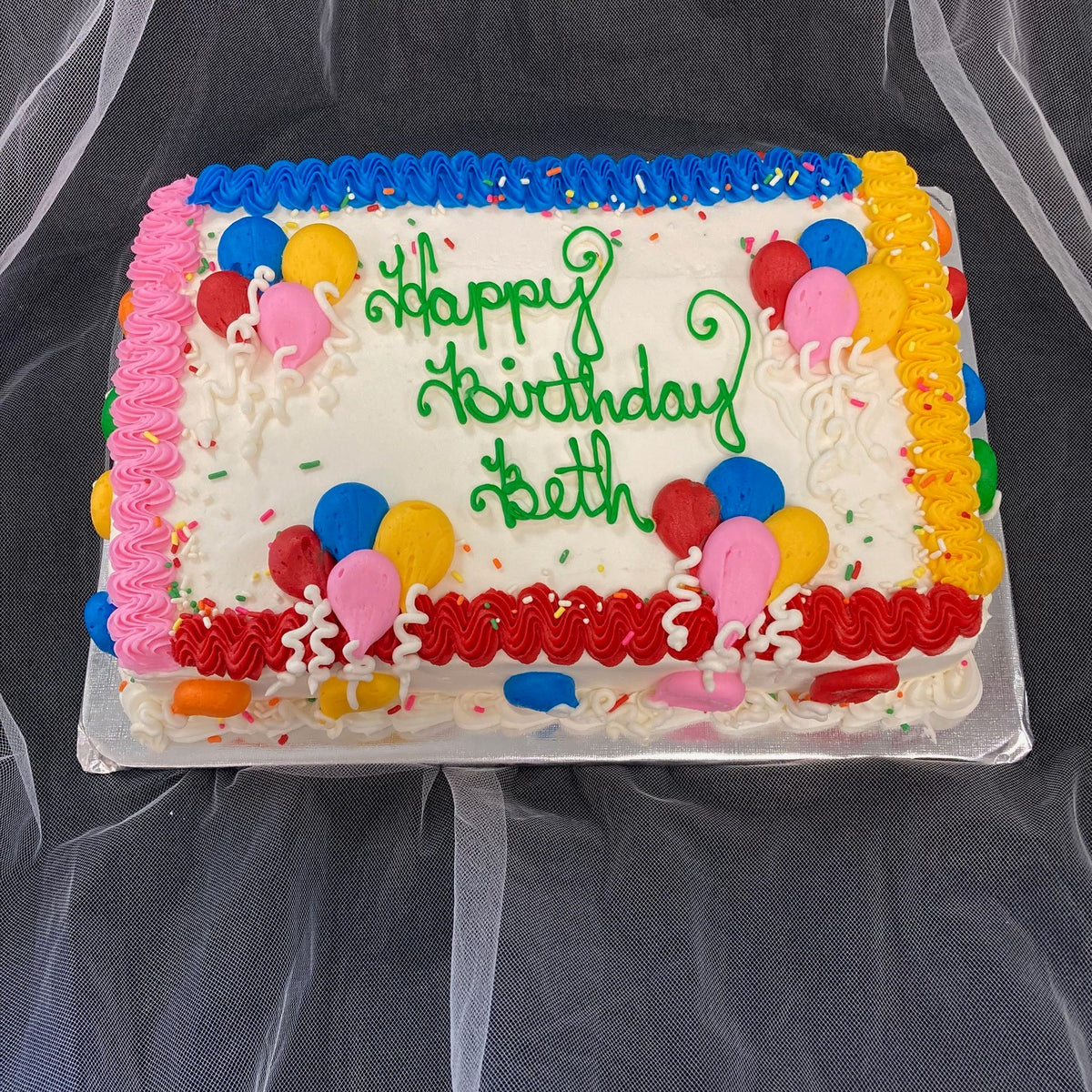 1/4 Sheet Cake – MSU Bakers
