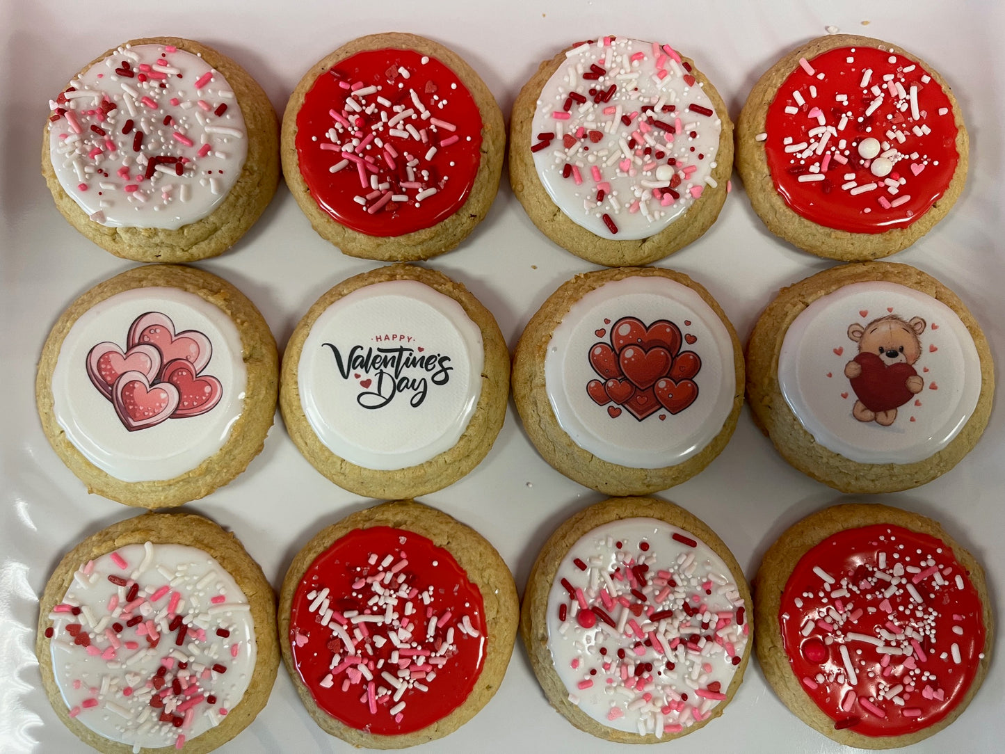 Valentine's Day Sugar Cookies