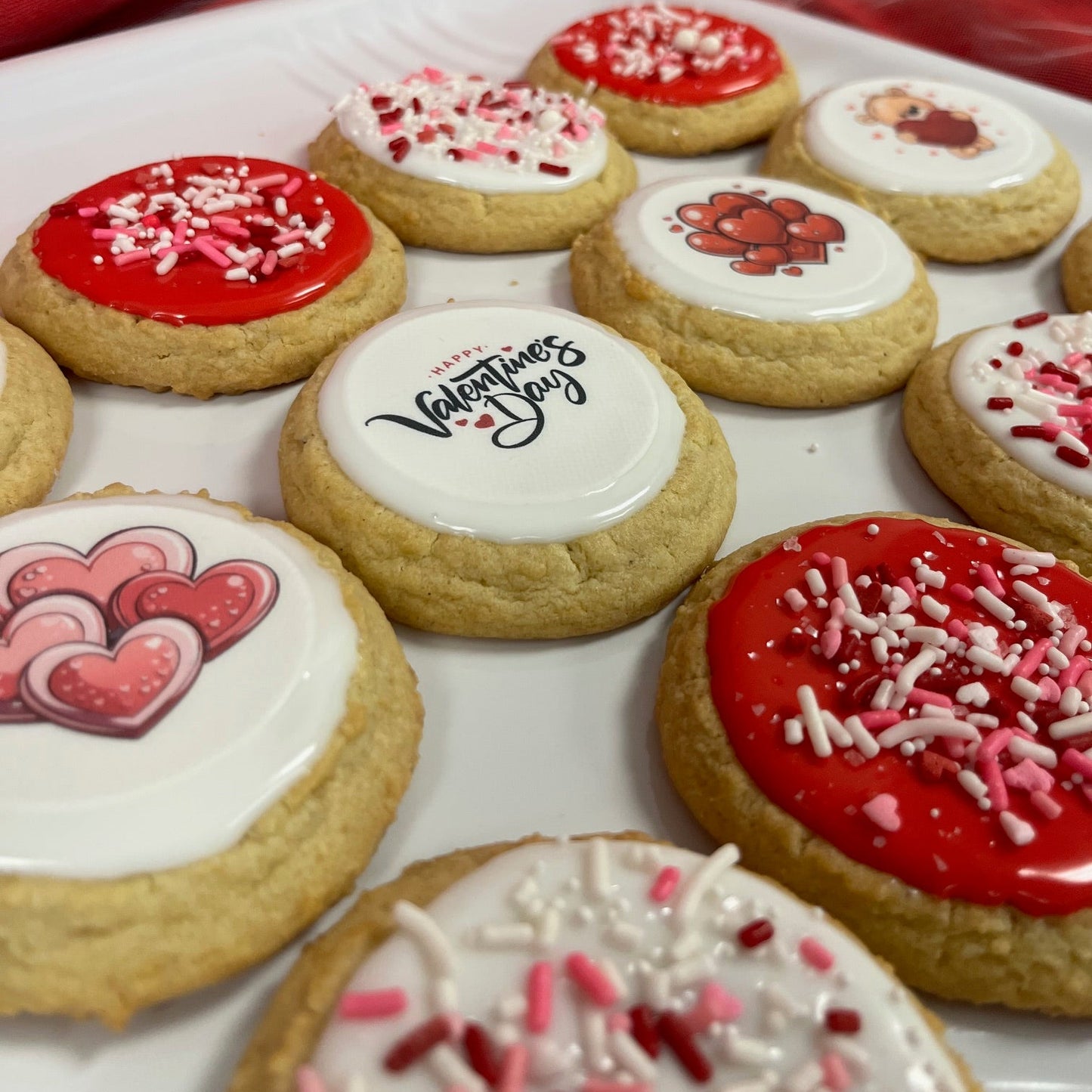 Valentine's Day Sugar Cookies