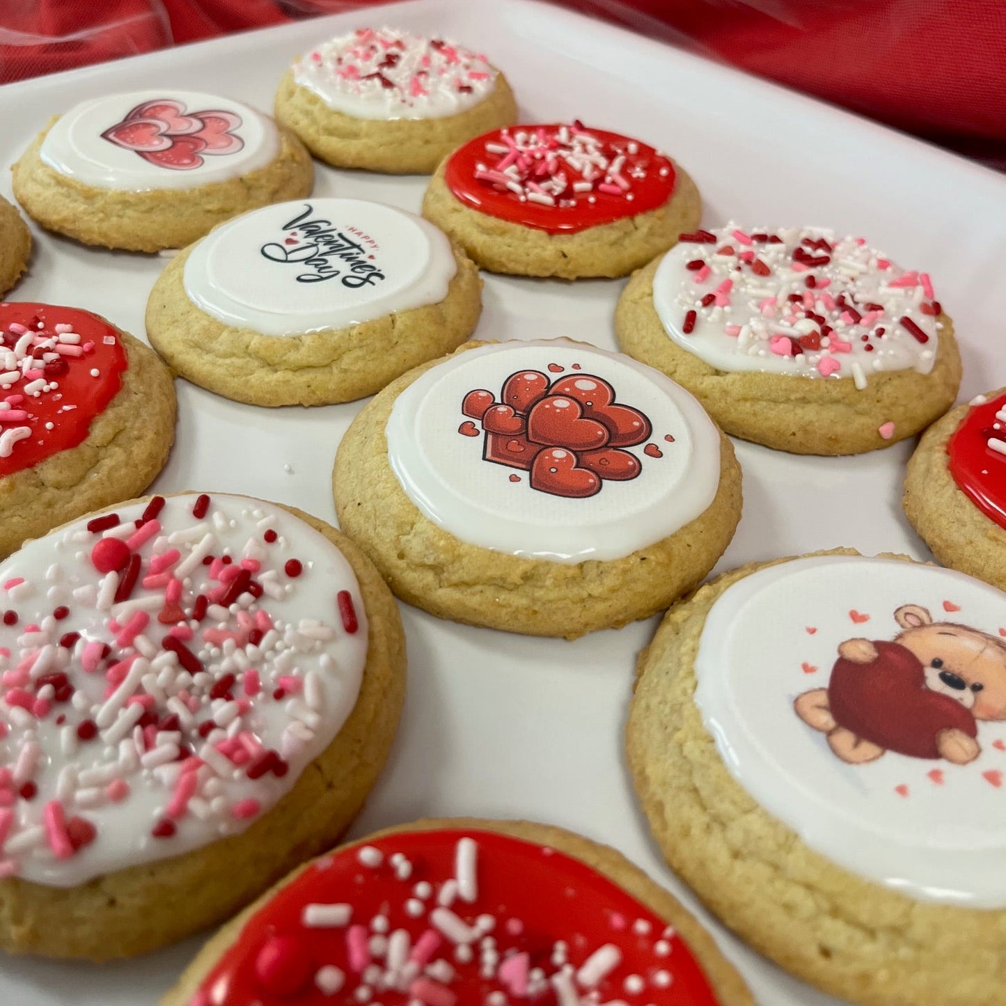 Valentine's Day Sugar Cookies