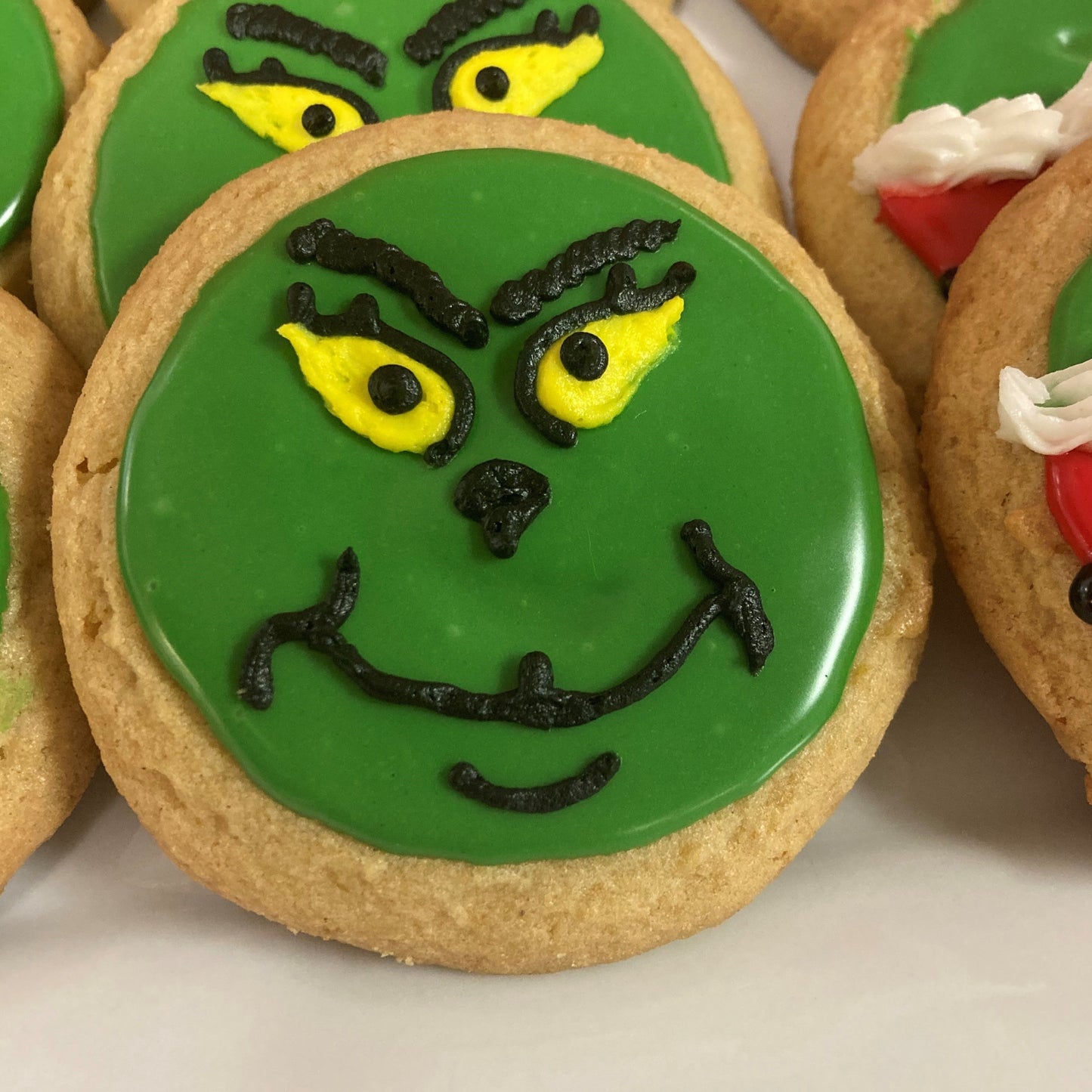 Grinchy Holiday Cookies