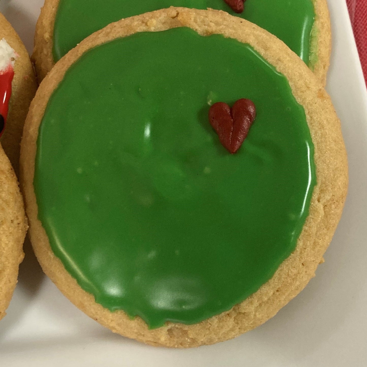 Grinchy Holiday Cookies