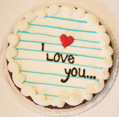 9" Decorated Brownie