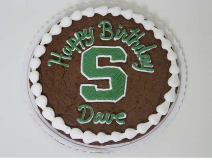 9" Decorated Brownie