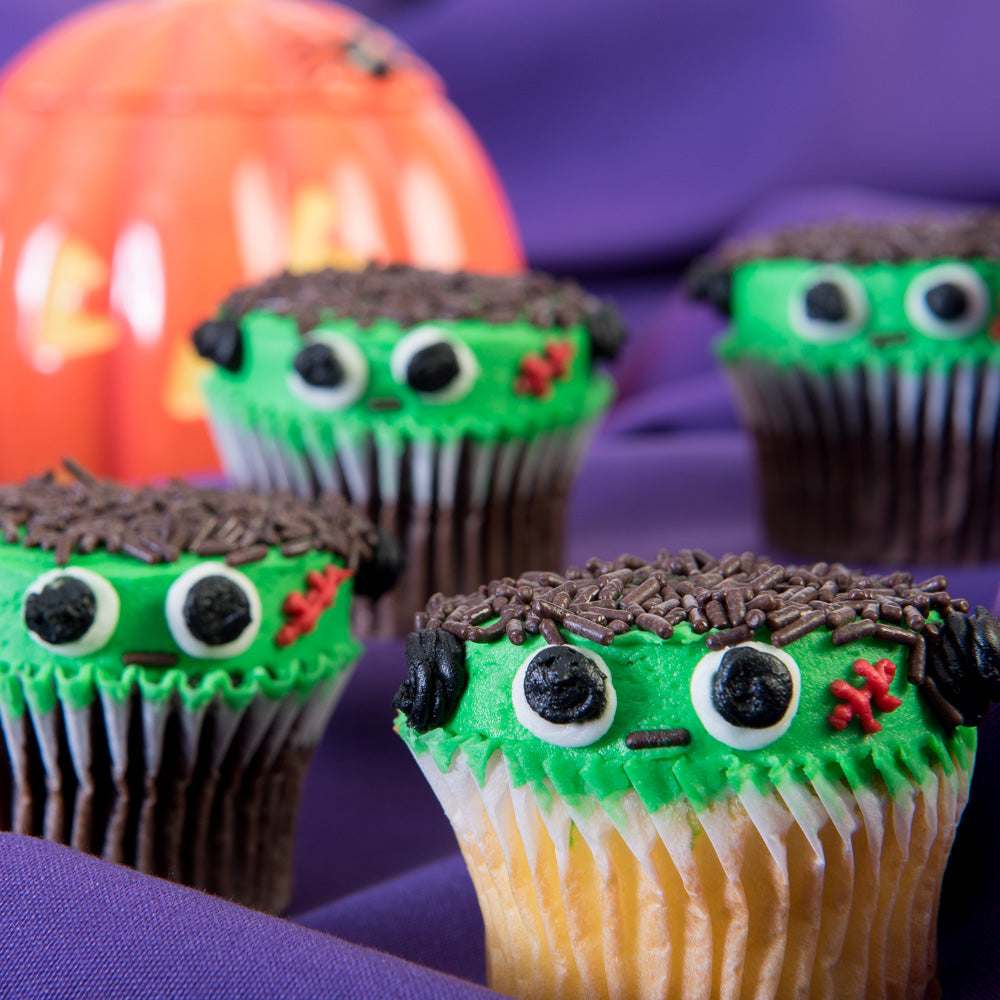Frankenstein Cupcakes