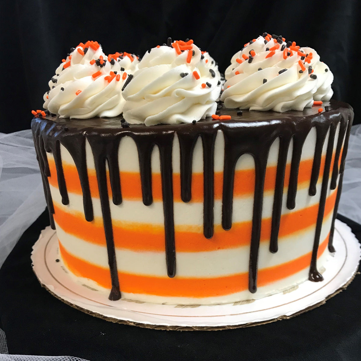 Halloween Drip Cake