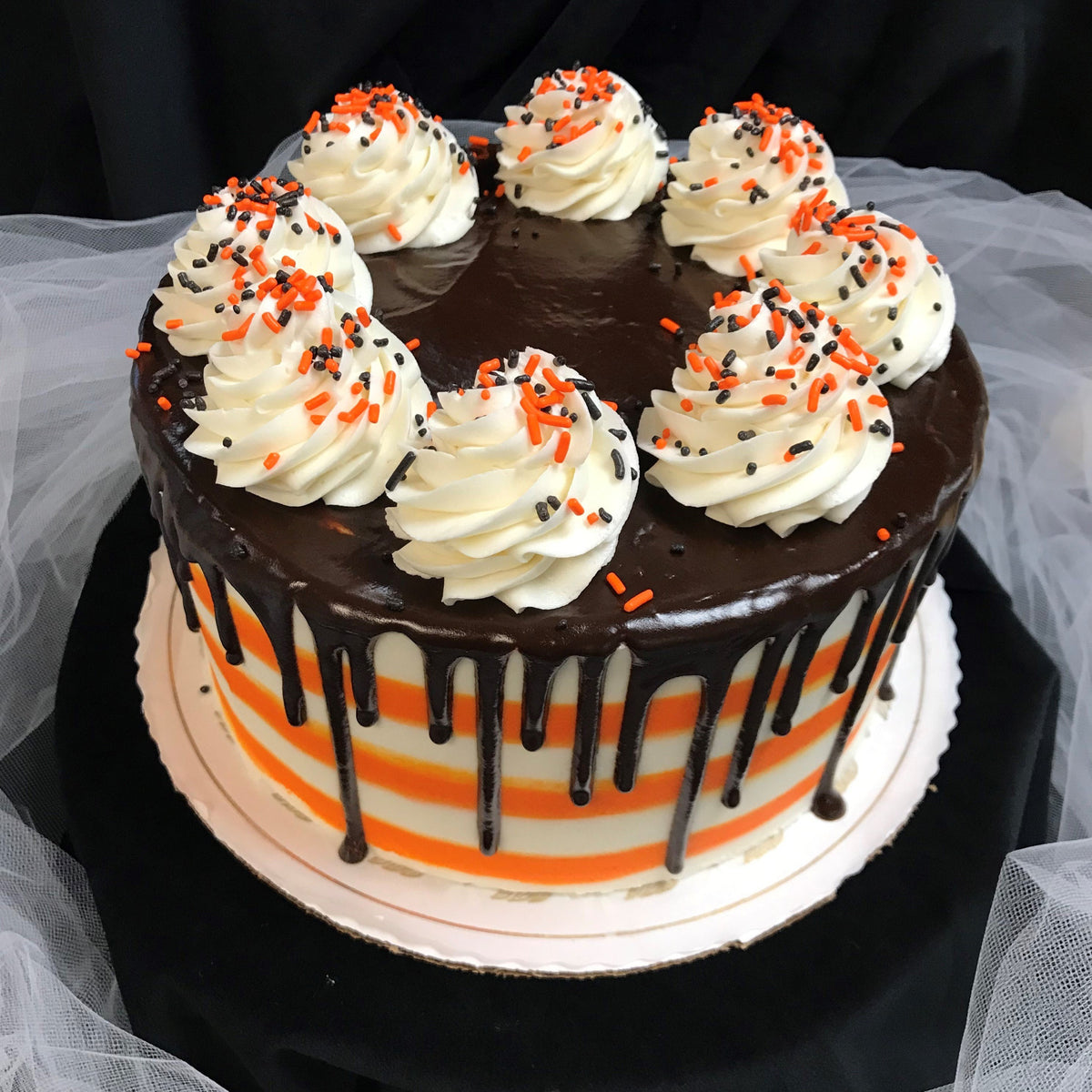 Halloween Drip Cake