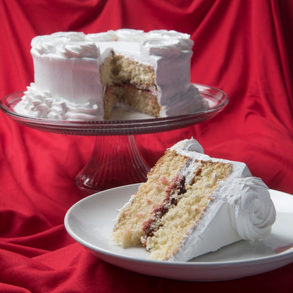 White Chocolate Raspberry Torte