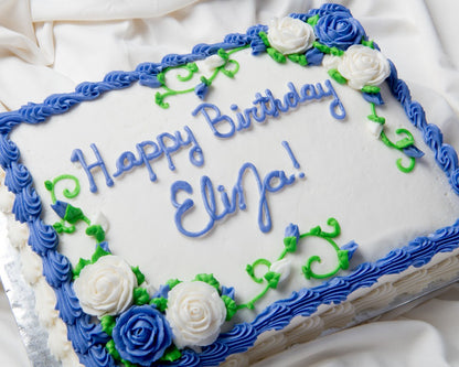1/4 Sheet Cake