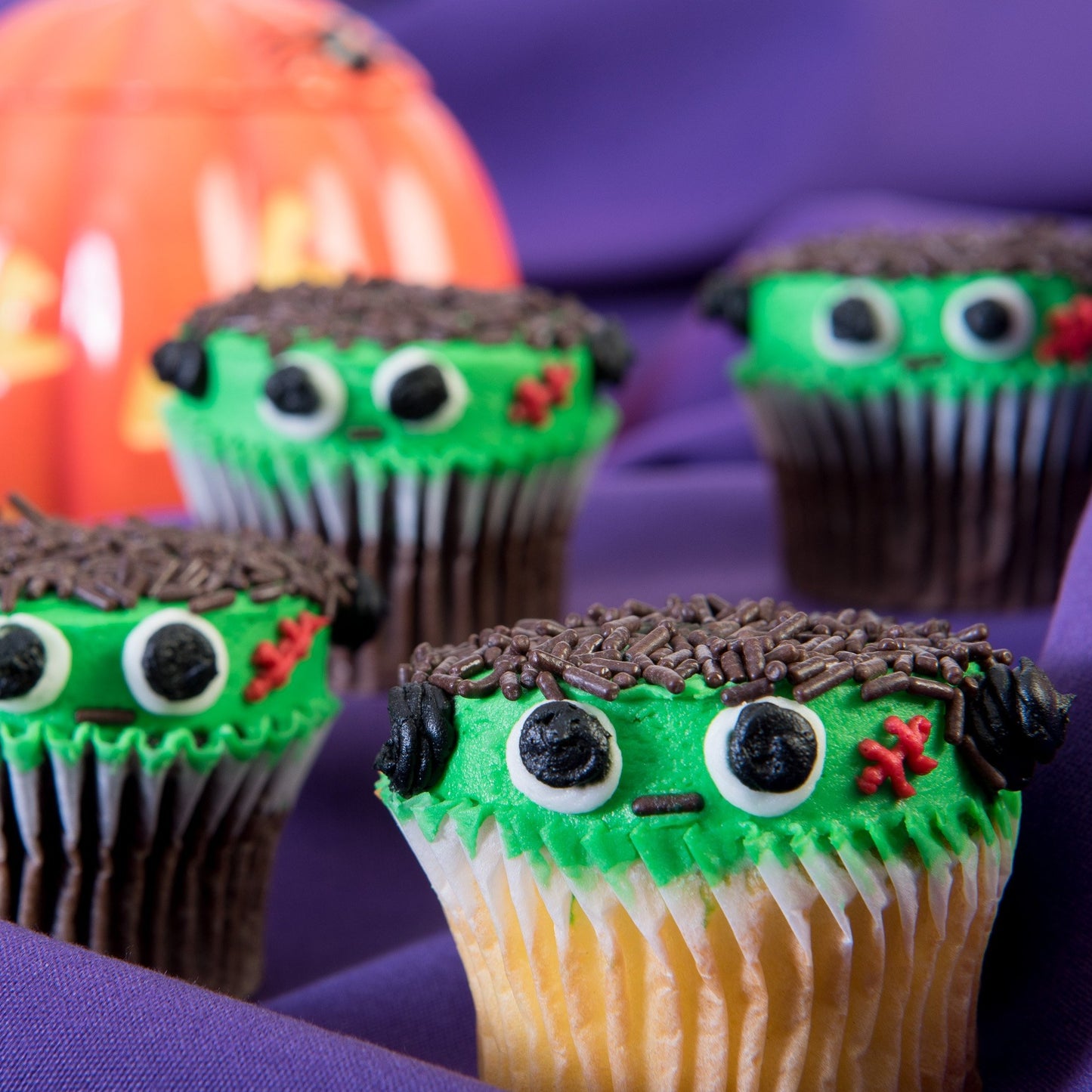 Frankenstein Cupcakes