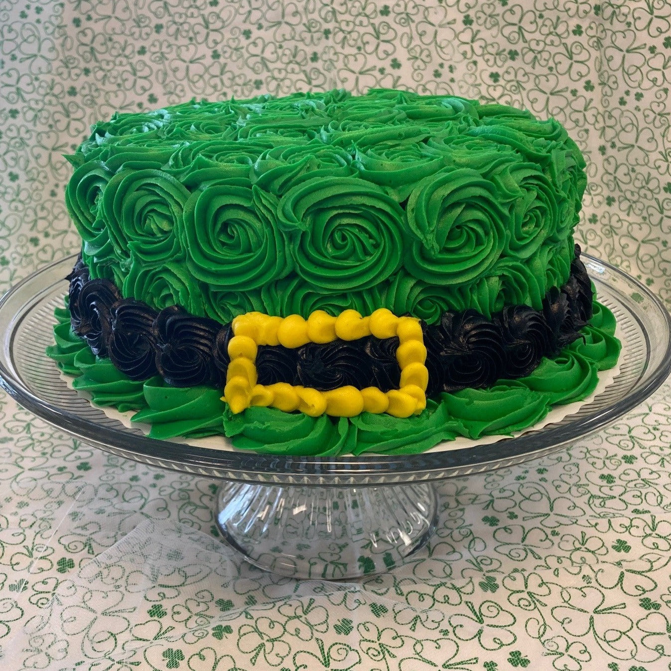 St. Patrick's Day Hat Cake