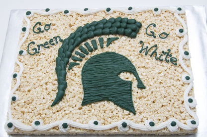 1/2 Sheet Decorated Rice Krispies Treat