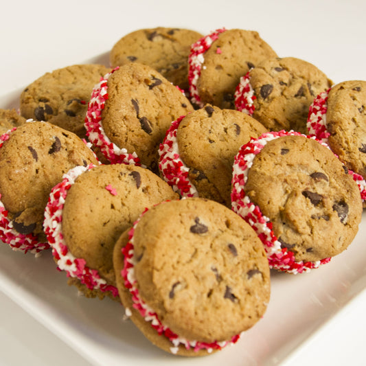 Valentine Cookie Whoopie Pie